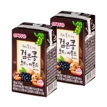 삼육 검은콩 호두와 아몬드 140ml 24팩, 140ml - 24팩