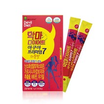 애플트리김약사네 악마 다이어트 아쿠아 프리미엄7 자몽맛, 14개, 7g