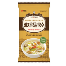 샘표 바지락 칼국수, 100.3g, 23개