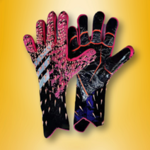 축구 골키퍼 장갑 4mm 천연 라텍스 전문 골키퍼 장갑 축구 훈련 아이 성인 골키퍼 장갑, F형