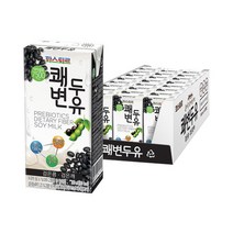 파스퇴르 쾌변두유 검은콩 190mL 24팩, 파스퇴르 쾌변두유 검은콩  190mL 24팩