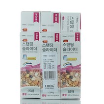 프로그 스탠딩 슬라이더 지퍼백 냉장용 중형 45매 + 대형 36매, 2세트