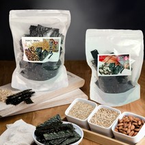 청산에 김스낵 300g 현미 아몬드 (대용량 벌크), 현미 김스낵 (300g), 1개