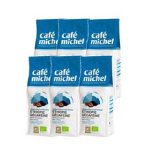 카페미쉘 에티오피아 디카페인 그라운드 250g Cafe Michel decaffeinated Ethiopia, 6팩