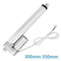 리니어 선형 엑추에이터 푸시 로드 산업용 리프팅 로더전기 선형 액추에이터 24v 15, 초당 150n 70mm, 12v 350mm 스트로크