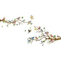크리 에이 티브 컬러 새 벽 스티커 아이 홈 보육 장식 이동식 전사 술 벽화 선물 PEGATINAS 드 PARED 룸 장식, A|프랑스