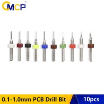 10개 01mm-10mm 수입 카바이드 PCB 드릴 비트 회로 기판 미니 CNC 세트 목공 도구, 협력사, PCB 0.9mm 10개