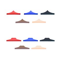 딕스포츠 캐노피 천막 지붕만 (사이즈 7종), 3x6, 브라운