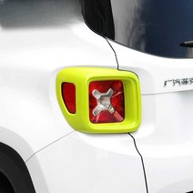 레니게이드 테일램프 기스방지 수입차부품 지프, 테일 라이트 카본느낌