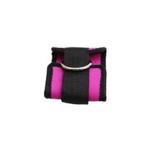 D-링 발목 앵커 스트랩 벨트 체육관 케이블 첨부 허벅지 다리 스트랩 리프팅 운동 운동 Banda Elastica Fitness Resistencia, Rose red