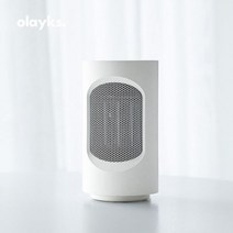 열풍기 사무실 캠핑 미니온풍기 가정 사무실용 탁상용 전기 히터 에너지 절약 소형 태양 미니, Pottery White_EU