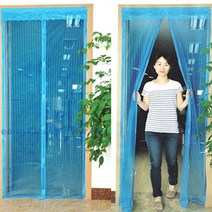 무료배송/삼정/방충망/출입문자석모기장(대소)/자석문발/현관
