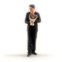 1:64 디오라마 결혼식 웨딩 피규어 미니어쳐 신부 신랑 프로포즈, E