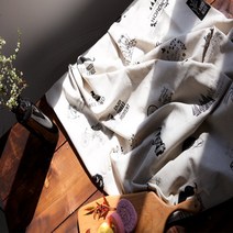 패브릭샵 린넨컷트지 대폭 핸드드로잉39컷, 핸드드로잉, 1개