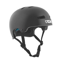TSG 에볼루션 바이크 & 스케이트 헬멧 꼭 맞는 핏 | 사이클링 BMX 스케이트보드 롤러블레이드 롤러 더비 E-보딩 E-스케이트 롱보드 파크 스케이팅 어반161, Satin Black