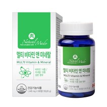 네츄럴메이더 멀티비타민 앤 미네랄 종합 비타민 90정, 5개