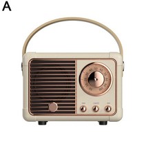 명품스피커 블루투스 가성비 감성 우드 레트로 미니 레트로 Hifi 스테레오 블루투스 V5.0 스피커 휴대용 무, 01 A