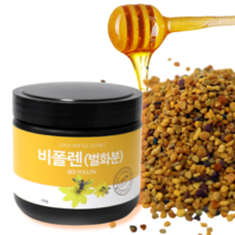 좋은바디연구소 프리미엄 스페인 산 먹는화분 벌화분 비폴렌 250g 꿀벌화분 꿀화분, 비폴렌 250g 4P, 4개