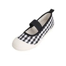 슈펜키즈 여아용 체크 밴딩 단화 VKHG79S02