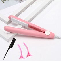 파마기 헤어 볼륨매직 볼륨매직 볼륨매직 볼륨매직 볼륨매직 여성팬 스몰, 핑크 3 피스 세트, 하나