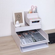 모던 서류 정리함 소품 수납 책상 데스크 오거나이저 서류함 보관함 문서 수납함 꽂이 파일함 트레이 정리, 모던 서류정리함_A4수납함