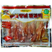 라이코스펫 써니 실속형강아지간식 500g 우유미니닭갈비, 단품