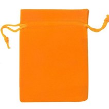 컬러풀 벨벳 파우치 주얼리 포장 디스플레이 끈 7x9cm 9x12cm 선물 가방 10 개 묶음, Yellow