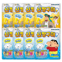 신짱 구미 복숭아맛 젤리 + 소다향 젤리, 48g, 4세트