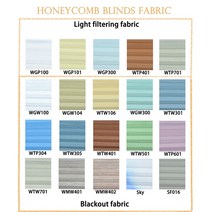 창뜨레 허니콤 탑다운 쉐이드 허니 콤 블라인드 셀룰러 쉐이드 Windows 용 블랙 아웃 무선 롤러 Nonwoven T