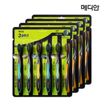 메디안 트리플 솔루션 칫솔 미세모 6입 4개, 6개입