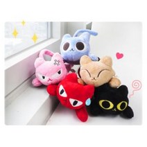 [모비딕컴퍼니] 손목받침쿠션 케이블홀더 손목보호대 컴퓨터악세사리 케이블묶기 전산소모품, 잇★ 헬로캣 손목 쿠션 손목받침 캐릭터손목받침대, 잇★ 아라