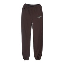페드로 H&W 여성 스웻팬츠 H&W CLUB SWEATPANT CHOCOLATE WHITE
