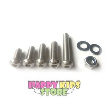 해피키즈스토어 둥근머리육각렌지 볼트(M10)세트 - 놀이터부품 둥근머리볼트 볼트너트와샤세트