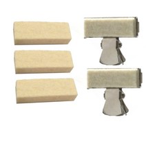 넘버링솜10개 넘버링집게2개 넘버링 번호기 부속품, 넘버링(번호기)솜집게 2개