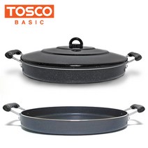 전판 명절맞이 무료배송이벤트 코팅 닭갈비판 대형팬 구이팬 업소용 부침개 전 닭갈비 팬 판, 전판50cm (하부만/뚜껑X)