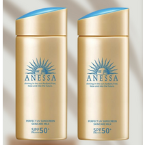 1+1 아넷사 선크림 90ml 2개입 SPF50+ PA++++, 1+1  아넷사 UV 90ml+90ml 2개입