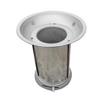 시멘트 연탄화덕 1구 2탄 나팔화덕 화로 바베큐 그릴, 1개