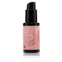 Nourishe 미드데이 플로럴 스프레이 상쾌한 유기농 얼굴 헤어 및 바디 미스트 로즈 재스민 일랑 일랑 꽃 포함 (50ml | 1.7온스)