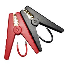 차량 TV수신기 안테나 jkm 140mm 트럭 배터리 클램프 1000a 순수 구리 악어 클립 캐러밴 리드, 1 쌍 RB