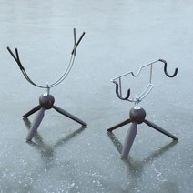해동줌집게2단 레저킹뒷꽂이 낚싯대 지지대 360 신형연결조인트 틀 낚시대 기업받침, C