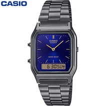 카시오 빈티지 AQ-230GG-2A 남여공용 전자 메탈시계