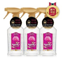 [KT알파쇼핑]아우라 섬유향수 스모키머스크 400mL x 3개