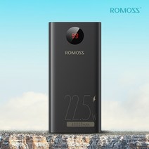 로모스 PEA40 고속충전 보조배터리 40000mAh 블랙