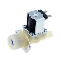 유량 조절 밸브 1pcs 12mm g34 플라스틱 솔레노이드 입구 채우기 물 흐름 제어, DC 48V