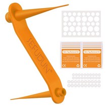 블루 스킨 태그 제거 키트 가정용 점 사마귀 제거기 장비 마이크로 도구 청소하기 케어 1 세트, [02] Orange