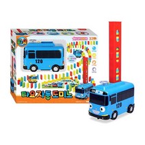 자동 도미노세우기 타요버스 사각 아동 블럭 창작설계 칩세우기