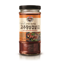 백설 고추장삼겹살 구이양념, 295g, 4개