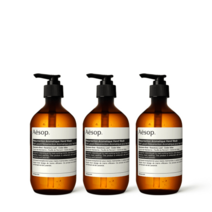이솝 핸드워시 아로마틱 사무실 카페 미용실 감성카페 3개 500ml, 핸드 워시 트리오 3개