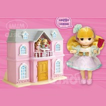 크리스마스선물 37개월 여아 역할놀이 이층집 인형의집 유아용책상 책상