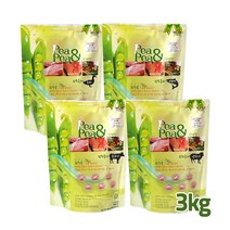 피엔피 완두콩 수제사료 3kg 강아지 소프트사료 4종, 연어 3kg, 3000g